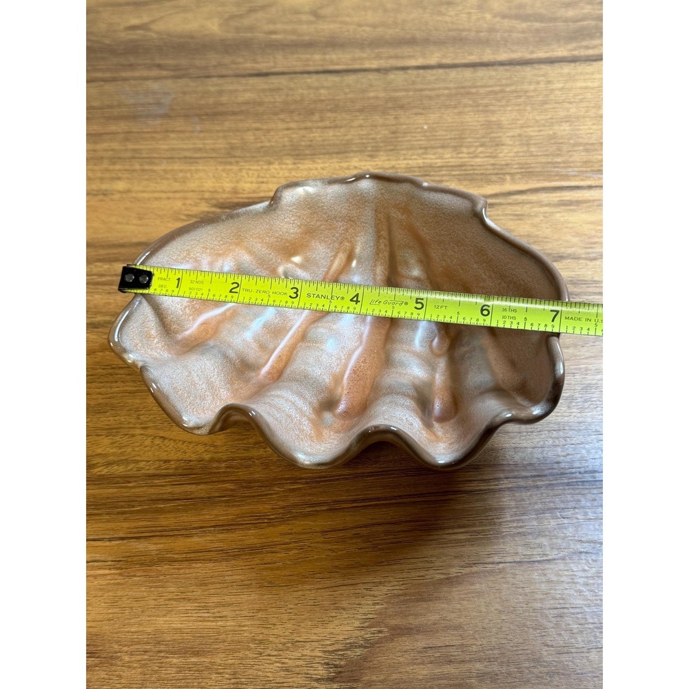 Vintage Frankoma Clam Shell‎ Bowl. Seashell Dish. - Picture 8 of 13